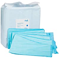 Los mejores  - Almohadillas desechables para incontinencia 50 piezas 60x90cm 6 capas azul- absorbencia- Protector para cama…